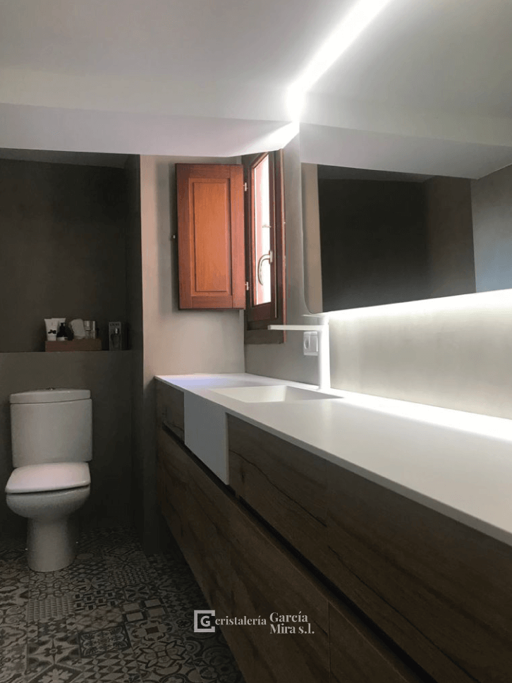 Muebles para baño cristalería garcia mira en ibi